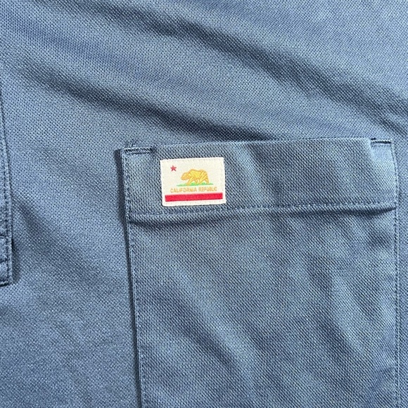 Travis Mathew Size Medium California Republic Special Edition Slim Golf Polo - Picture 4 of 11